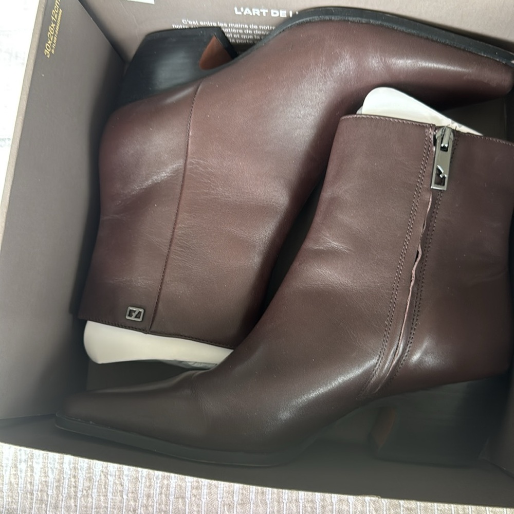 Franco Sarto Vivian Bootie in Brown Size 8M - Picture 3 of 13